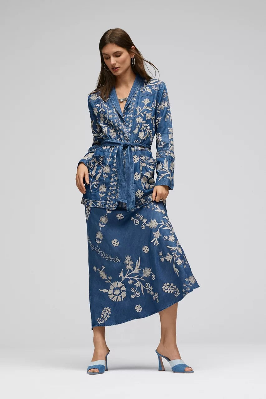 BIAS MAXI SKIRT