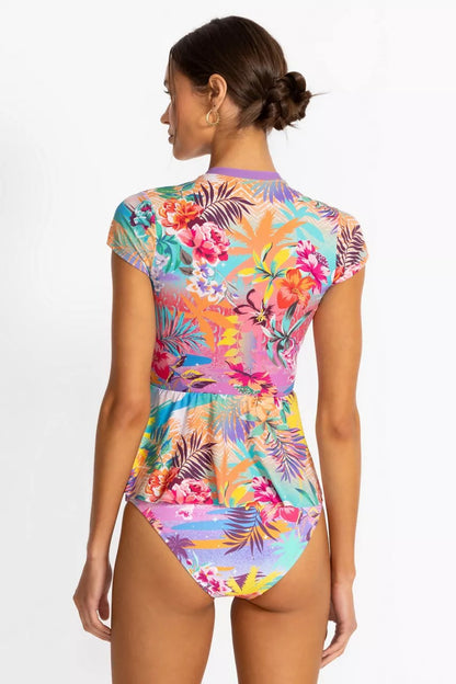 ZERU WRAP TANKINI TOP