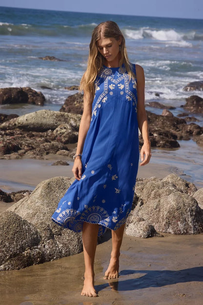 CHEVRON TANK DRESS