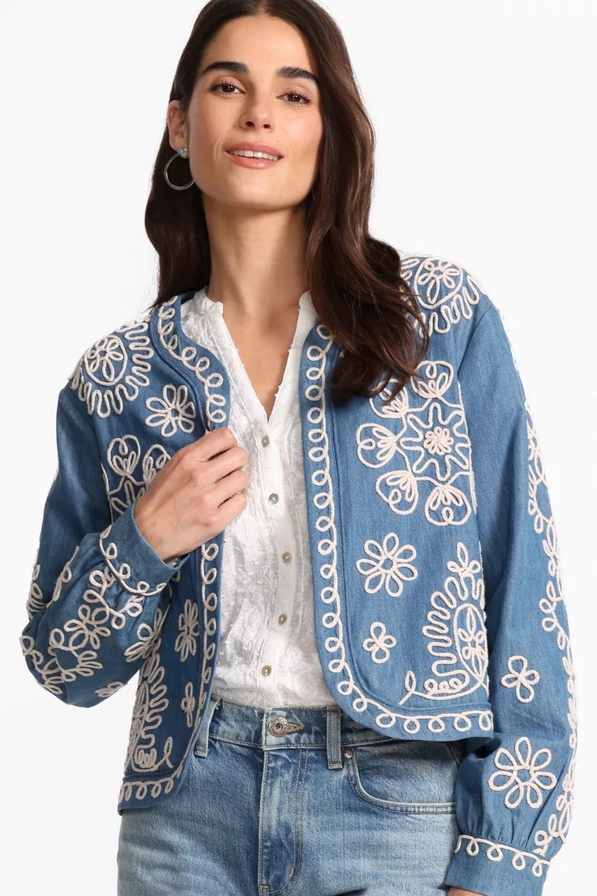 SOUTACHE BOLERO JACKET