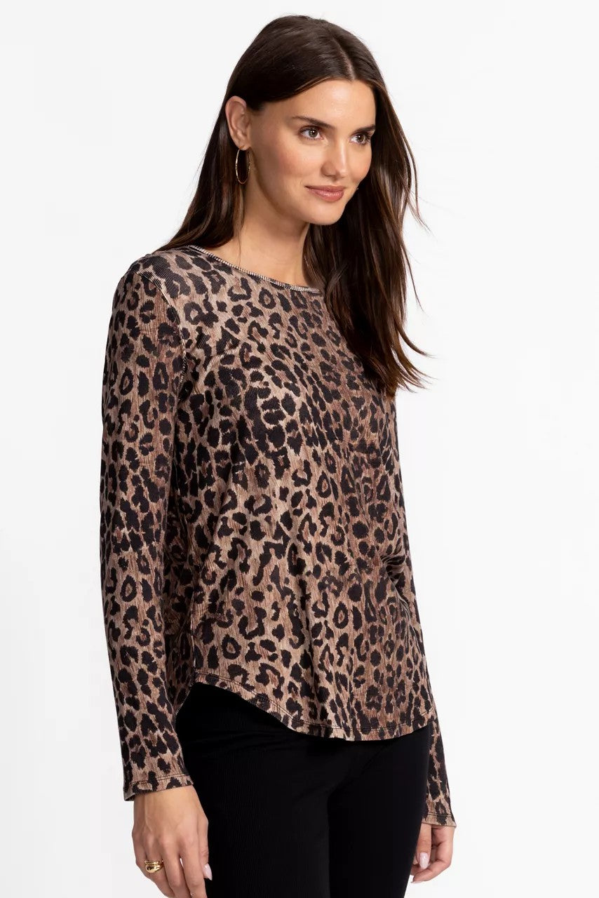 BEE ACTIVE RIBBED LONG SLEEVE TEE