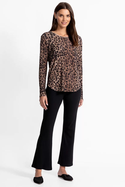 BEE ACTIVE RIBBED LONG SLEEVE TEE