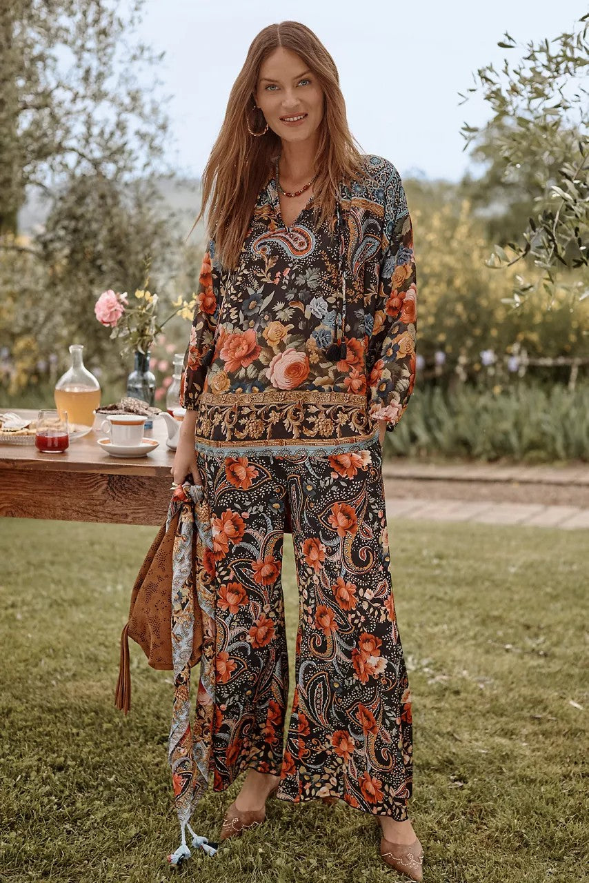 AXELLE WIDE LEG PANT
