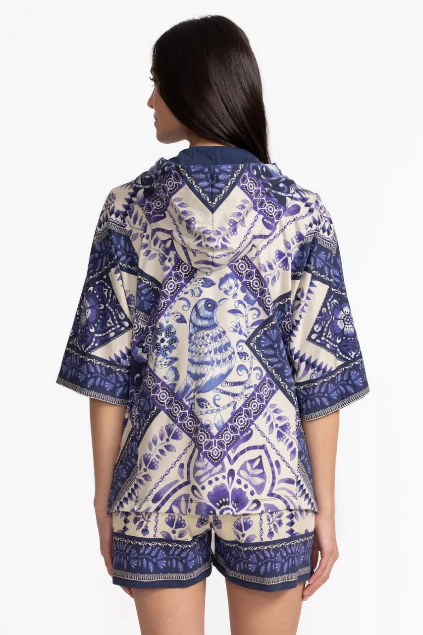 DOLMAN SHORT SLEEVE HOODIE