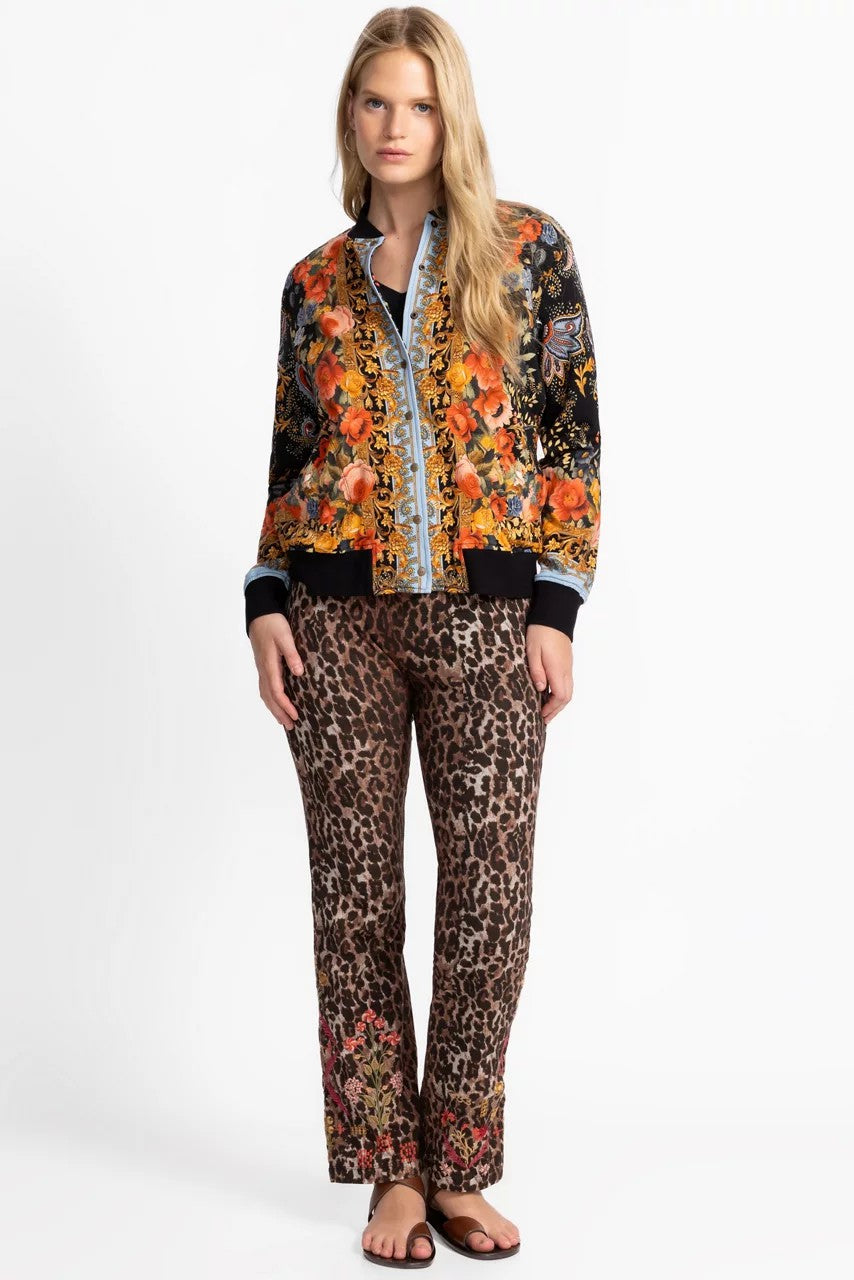 FRENCH TERRY BOMBER JACKET