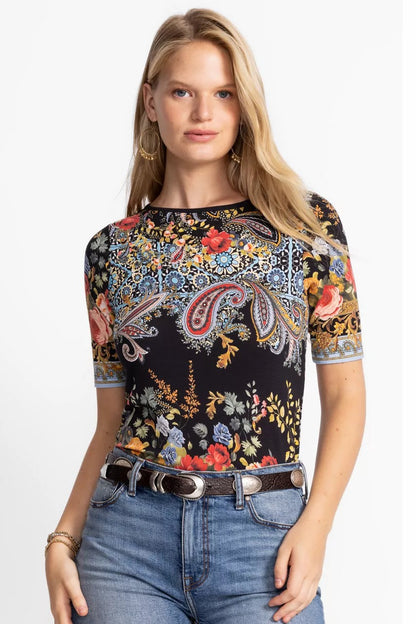 THE JANIE FAVORITE BOAT NECK TEE