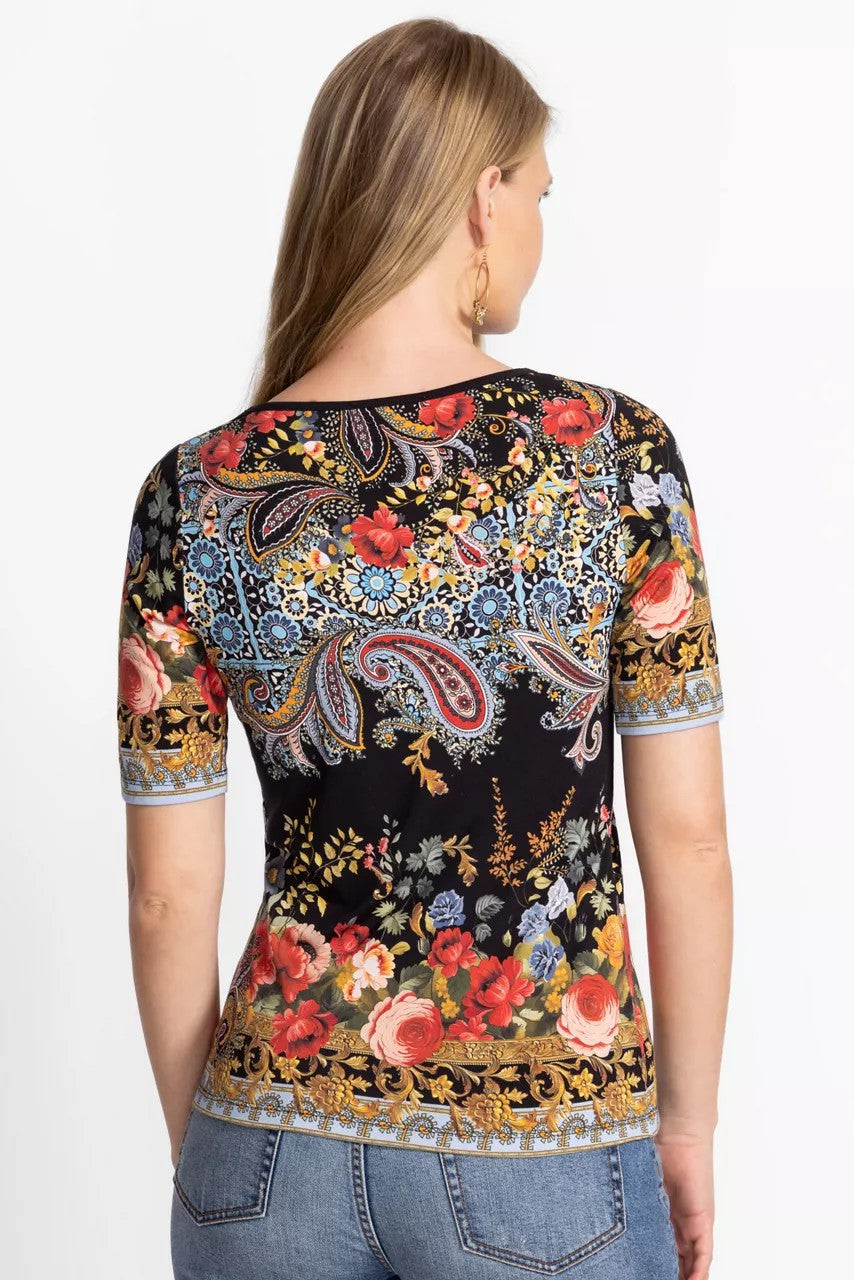 THE JANIE FAVORITE BOAT NECK TEE