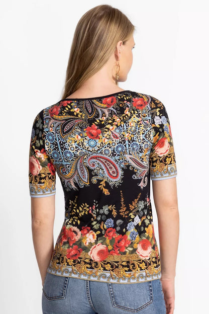 THE JANIE FAVORITE BOAT NECK TEE