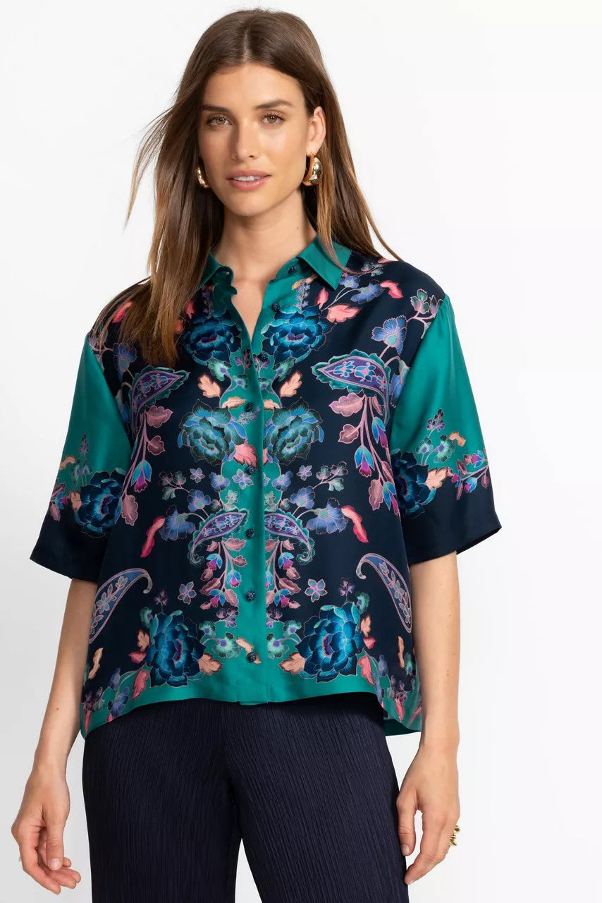CLAUDINE BUTTON DOWN SHIRT