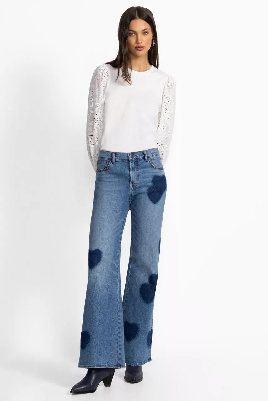 THE STRAIGHT FLARE JEAN