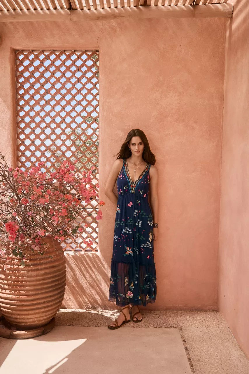 ZINOVIAH MESH DRESS