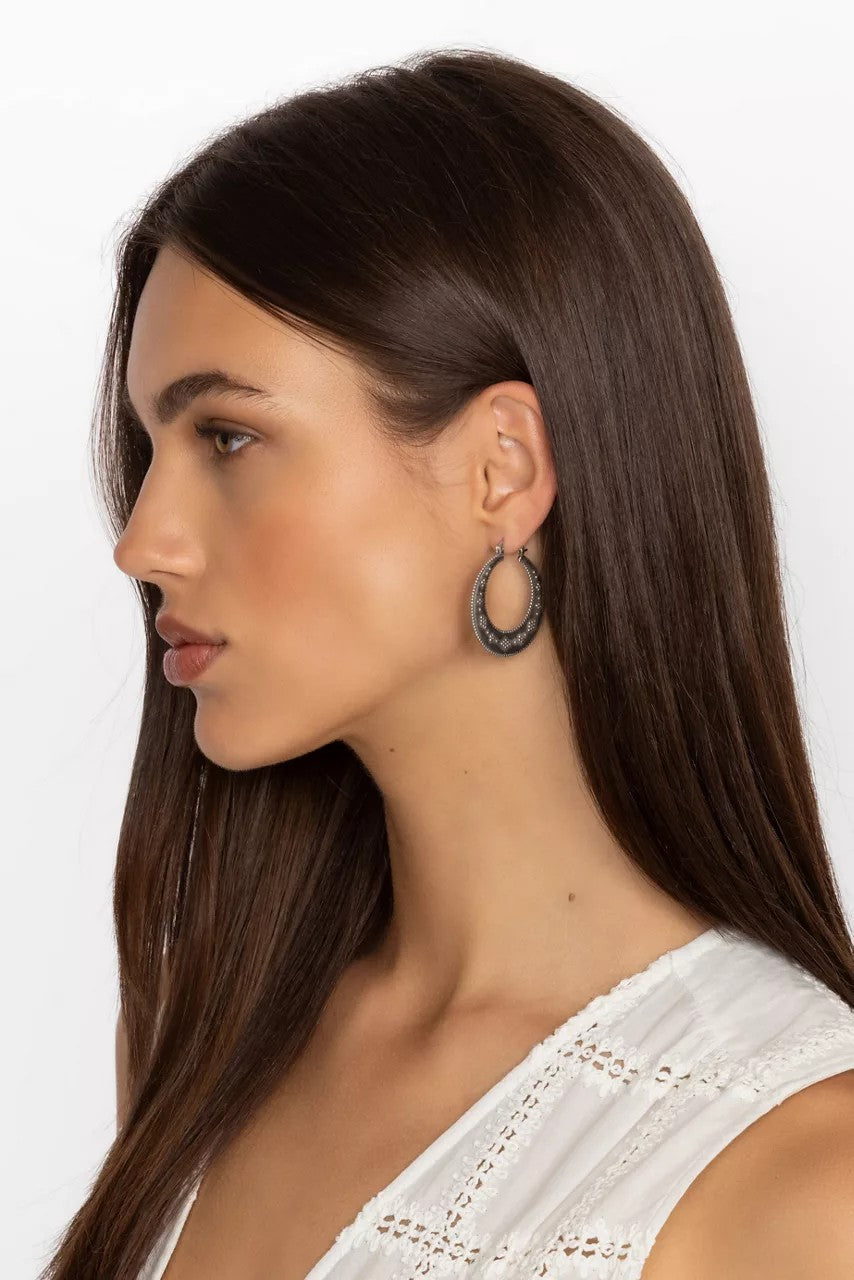 BYZANTINE HOOP EARRINGS