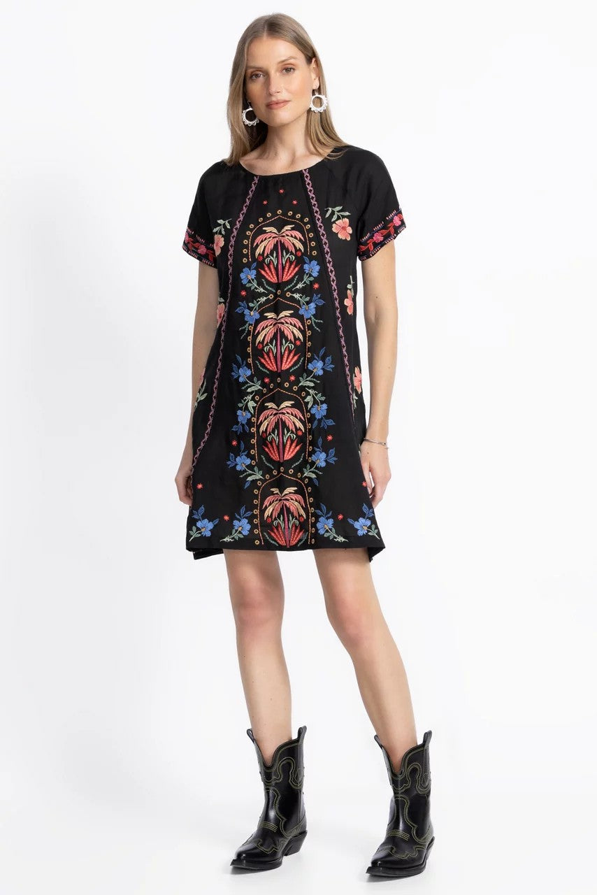 RAGLAN SEAMED DRESS