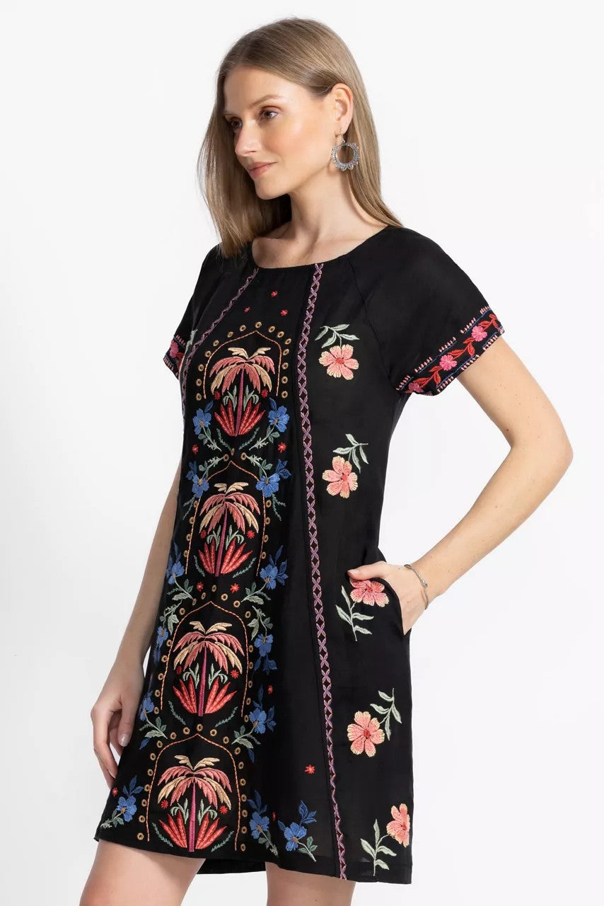 RAGLAN SEAMED DRESS