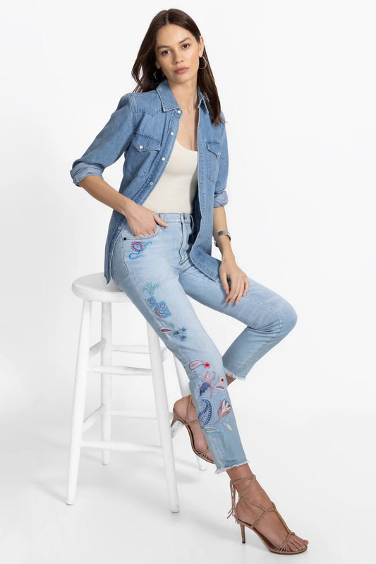 THE CROPPED SKINNY JEAN
