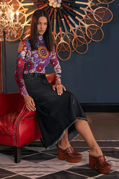 VIENNA MIDI SKIRT