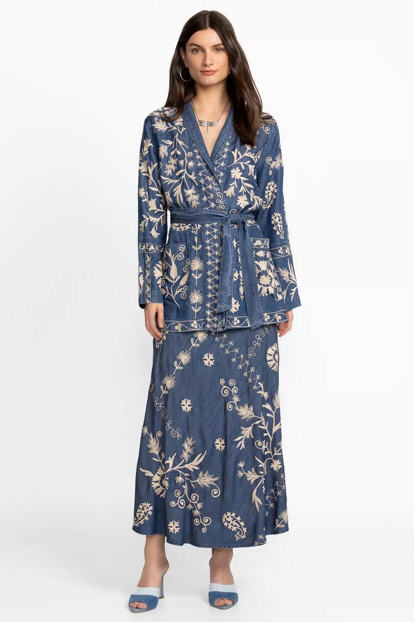 BIAS MAXI SKIRT