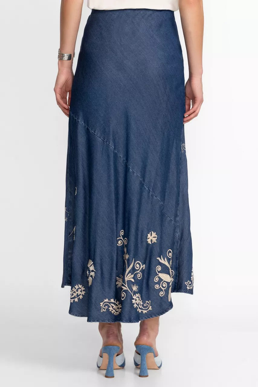 BIAS MAXI SKIRT