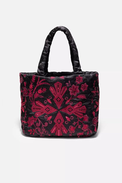 QUILTED TOTE BAG