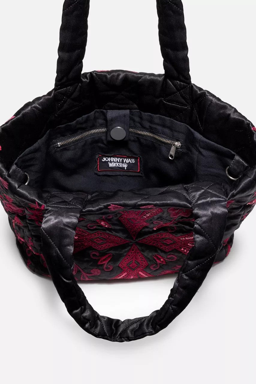 QUILTED TOTE BAG