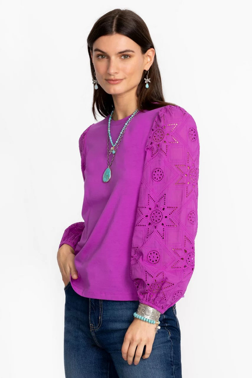 NORA LONG SLEEVE EASY TEE