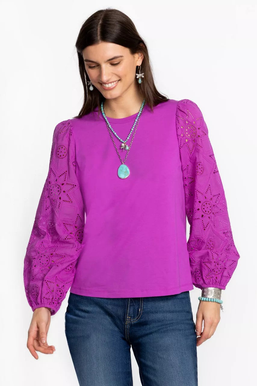 NORA LONG SLEEVE EASY TEE