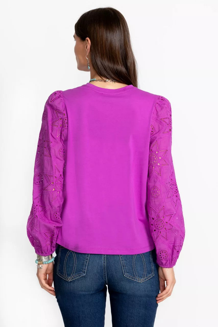 NORA LONG SLEEVE EASY TEE