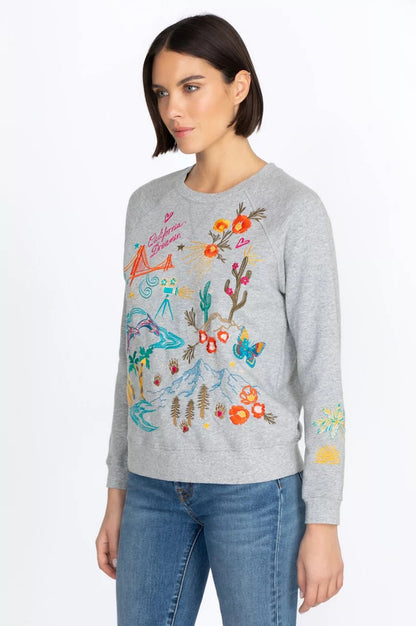 California Raglan Sweatshirt