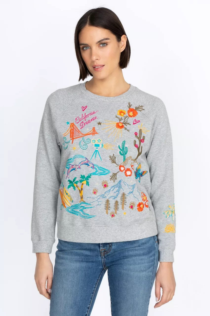 California Raglan Sweatshirt