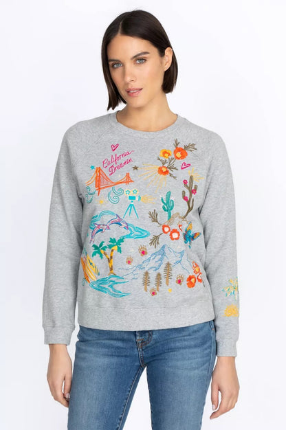 California Raglan Sweatshirt