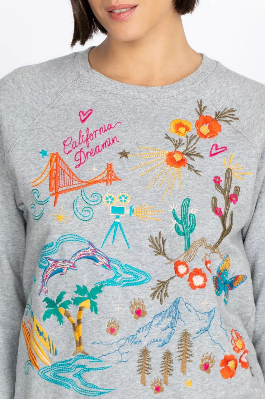 California Raglan Sweatshirt