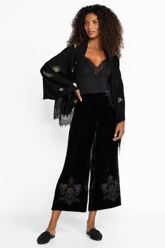 LILITH WIDE LEG CROPPED PANT