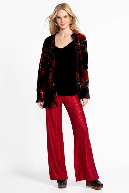JENNA METALLIC EASY PANT