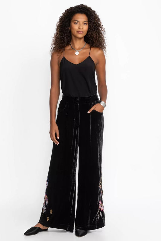 WIDE LEG PLEAT PANT