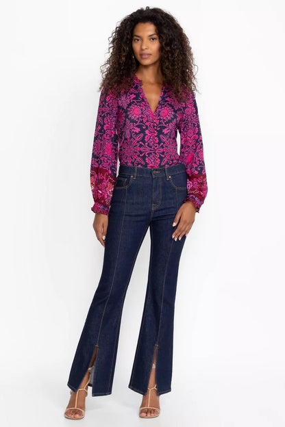THE FRONT SLIT JEAN